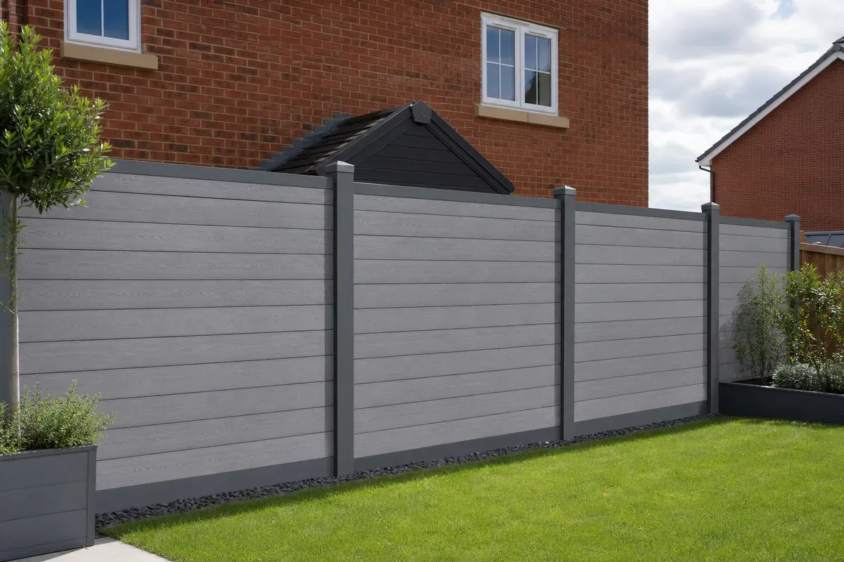 Low maintenance composite fencing in Birmingham